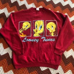 Rare vintage tweety bird 1996 crew neck